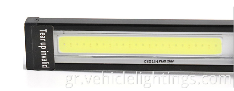 Hot LED COB ΕΡΓΑΣΙΑ ΕΡΩΤΗΣΗ 360 βαθμοί περιστρέψτε το USB επαναφορτιζόμενο λουτρό καλυμμένο με καουτσούκ επιθεώρηση αυτοκινήτου με μαγνήτη και γάντζο